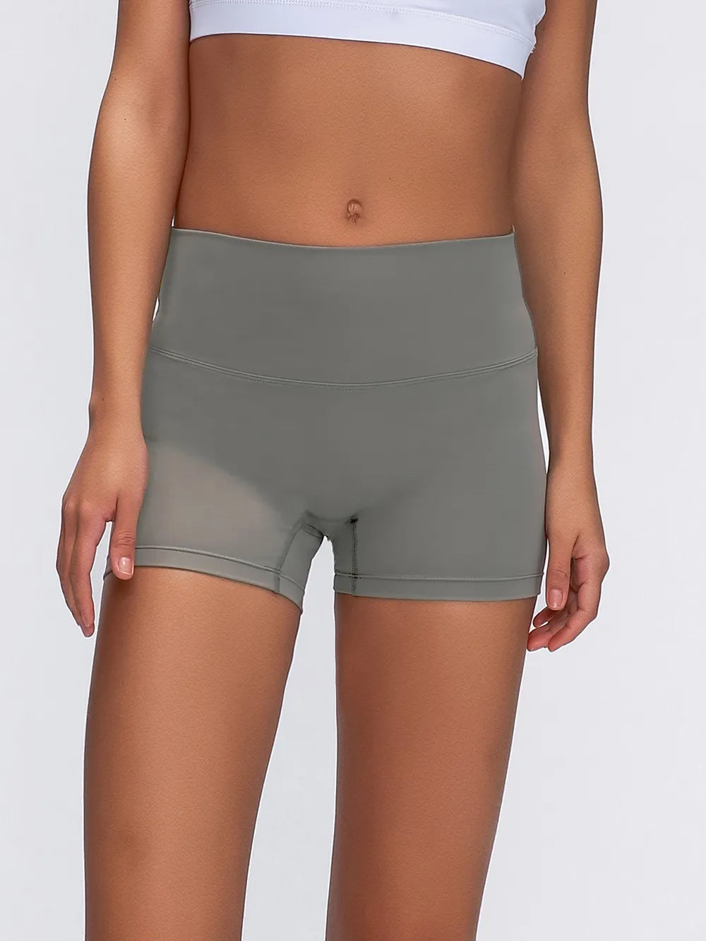 High Waist Active Shorts