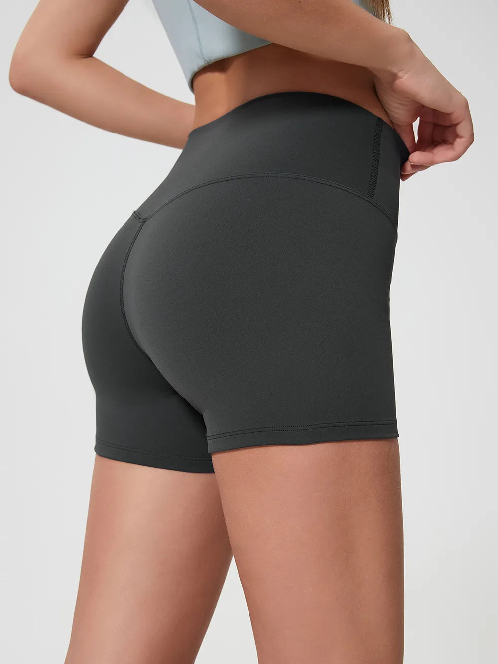 High Waist Active Shorts