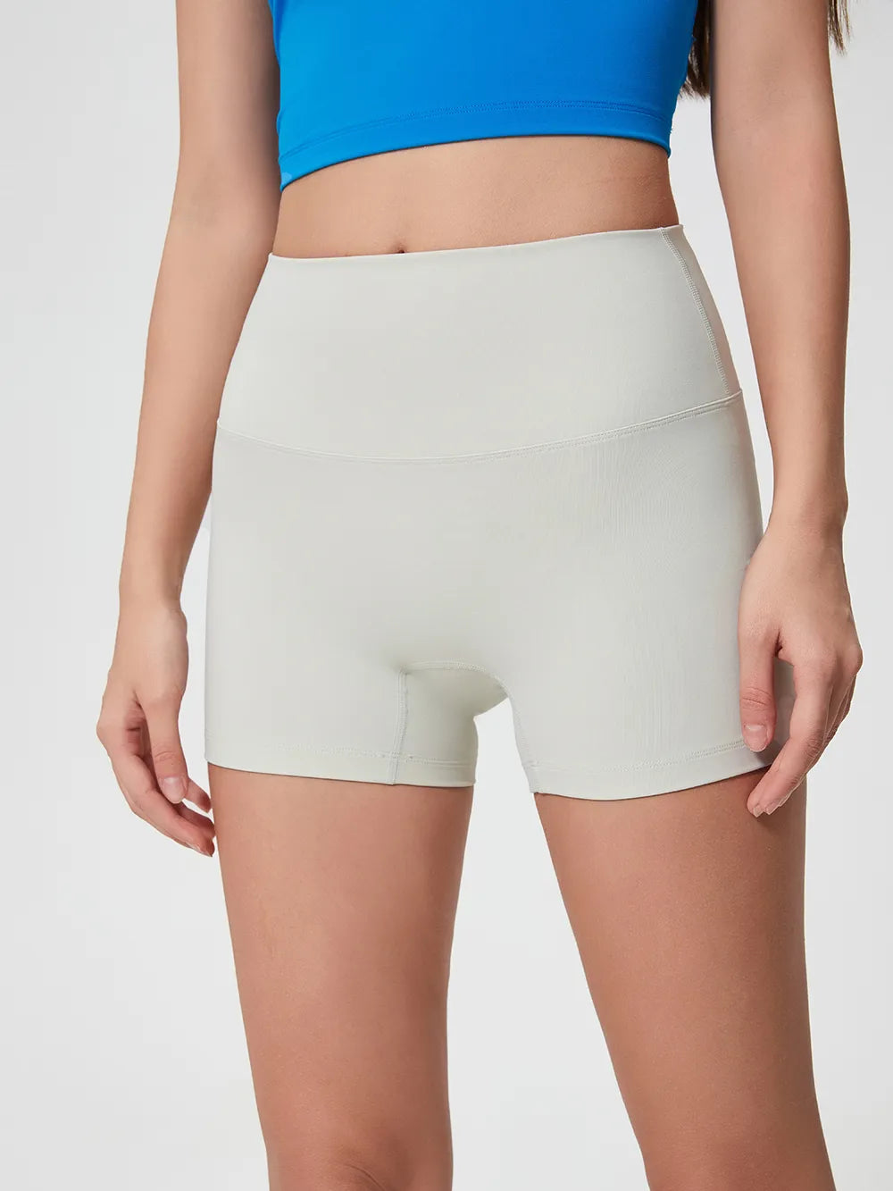 High Waist Active Shorts