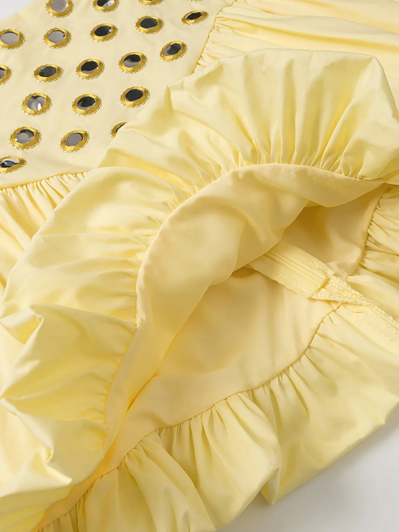 Eyelet Cami and Bubble Skirt Set
