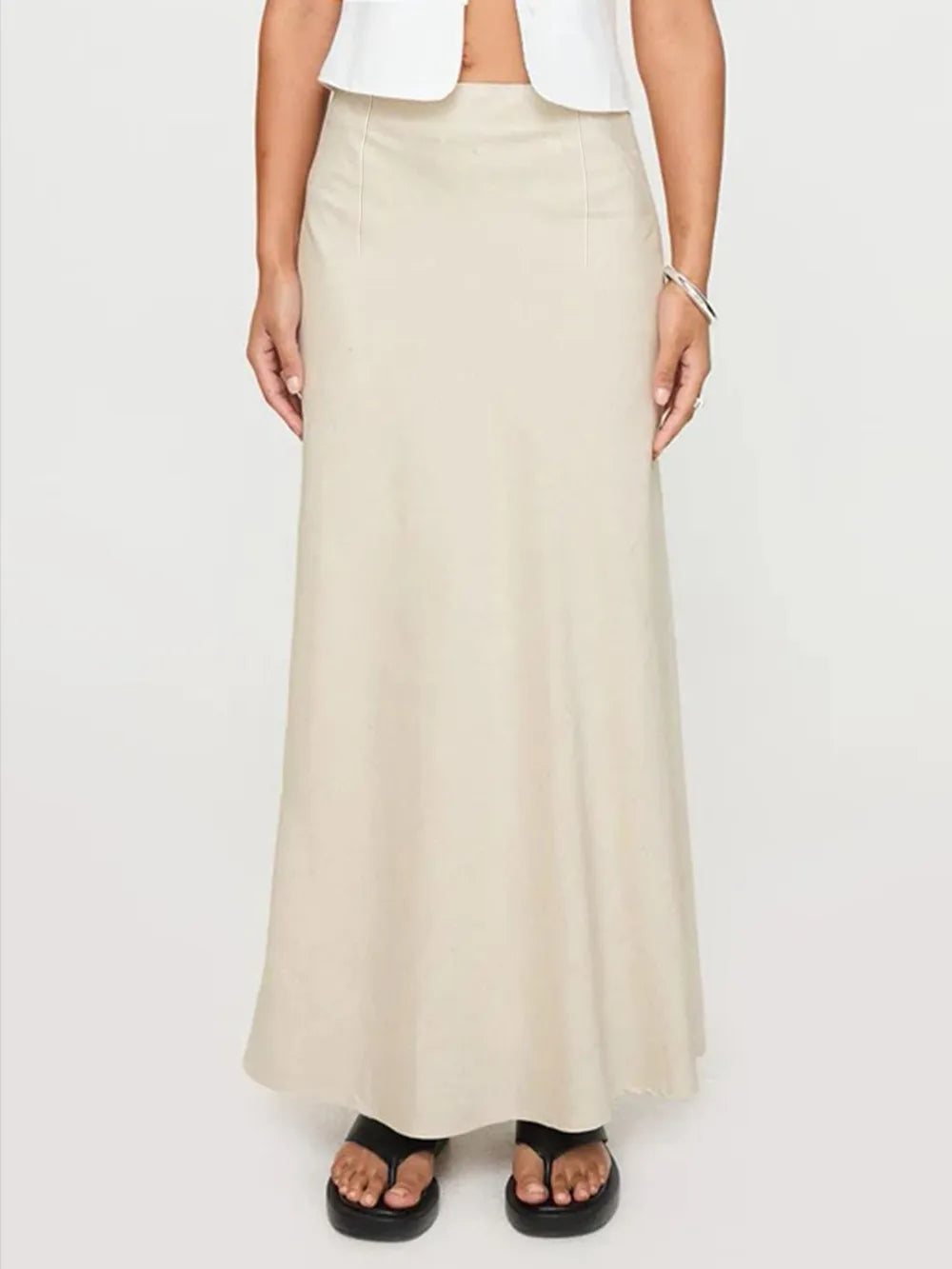 Devine Slim Maxi Skirt