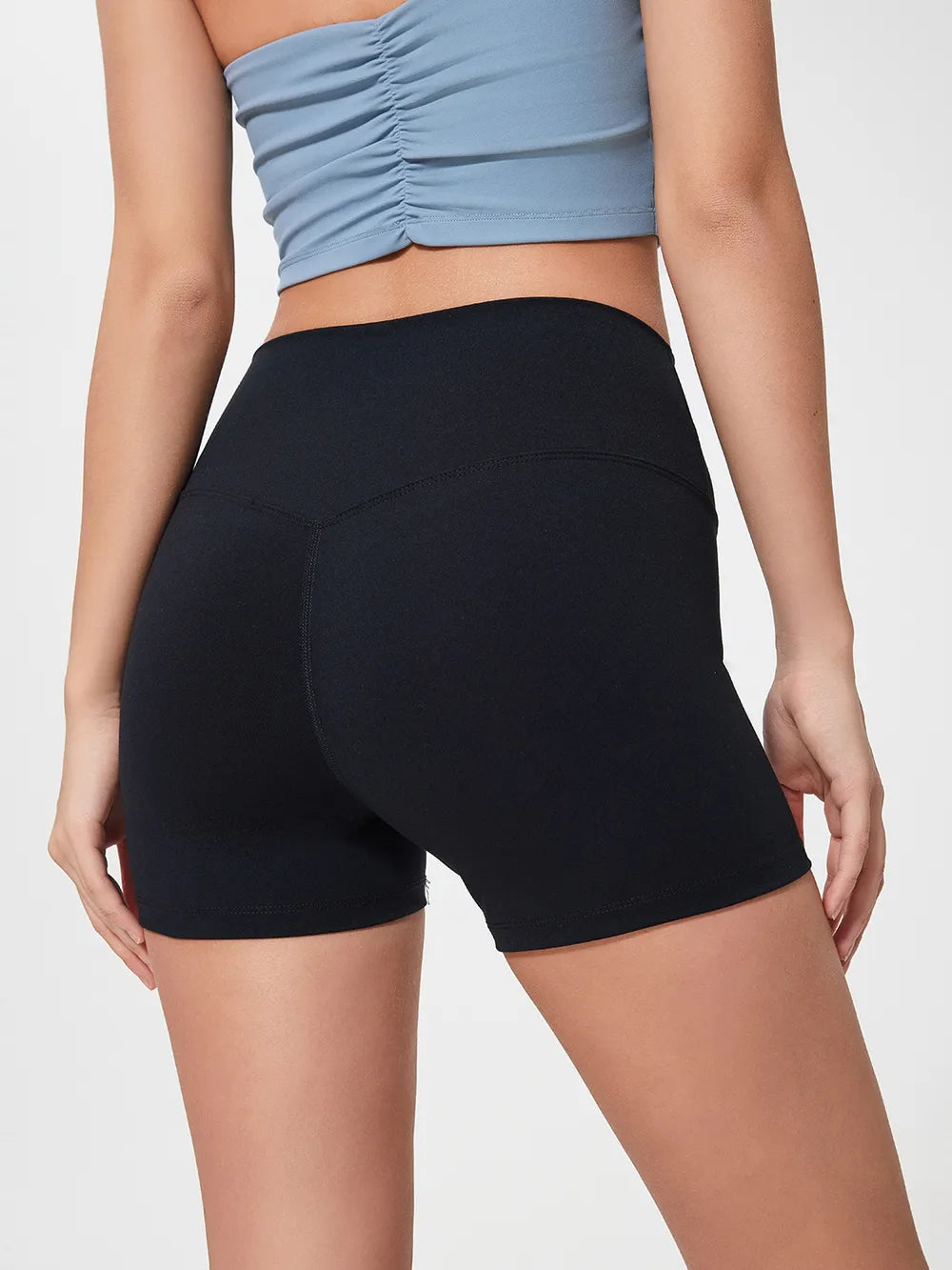 High Waist Active Shorts