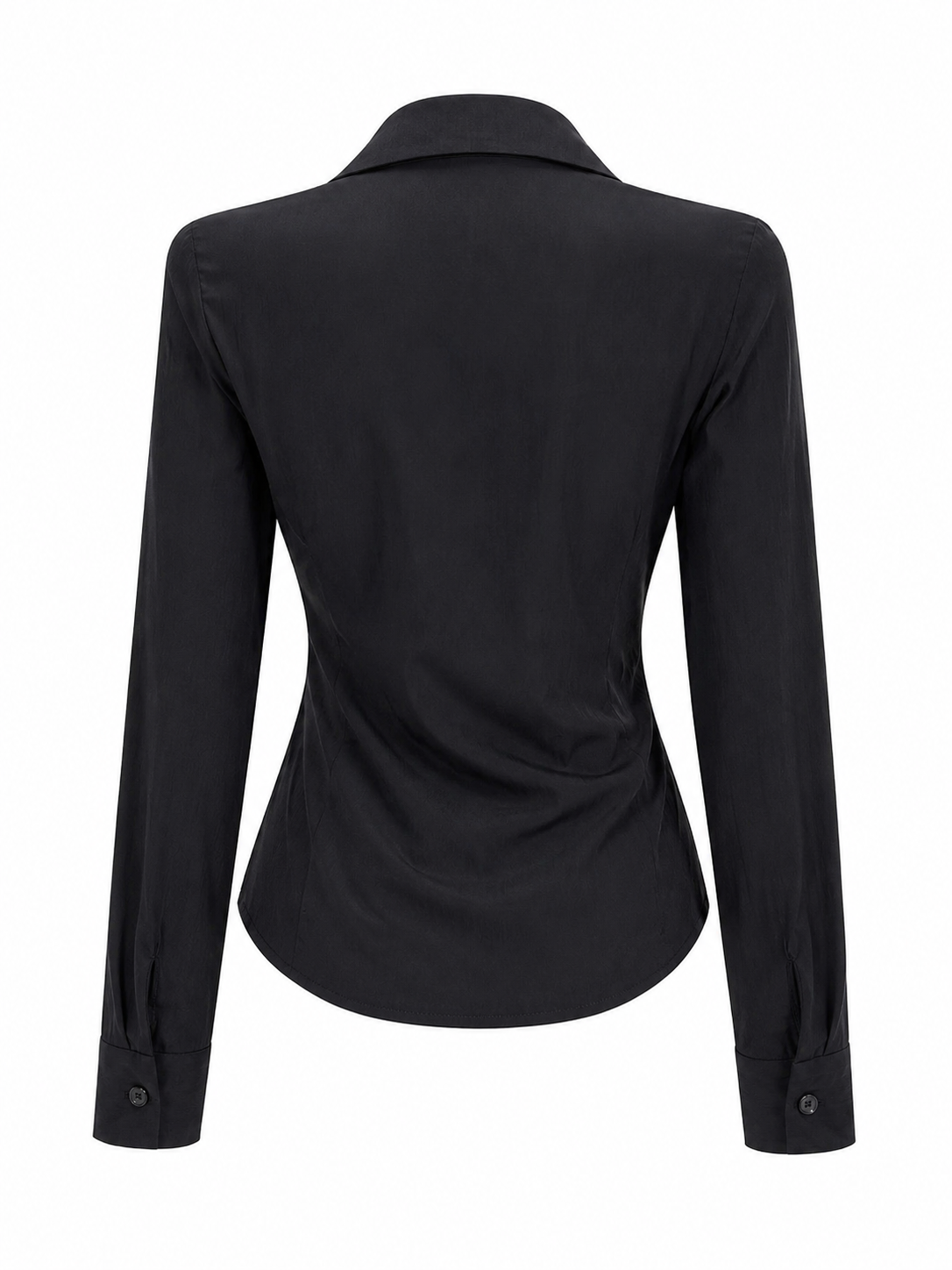 Lace Trim Slim Fit Shirt