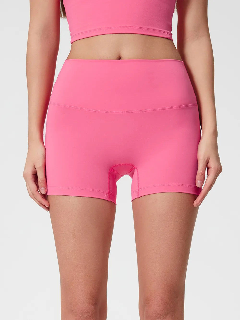 High Waist Active Shorts