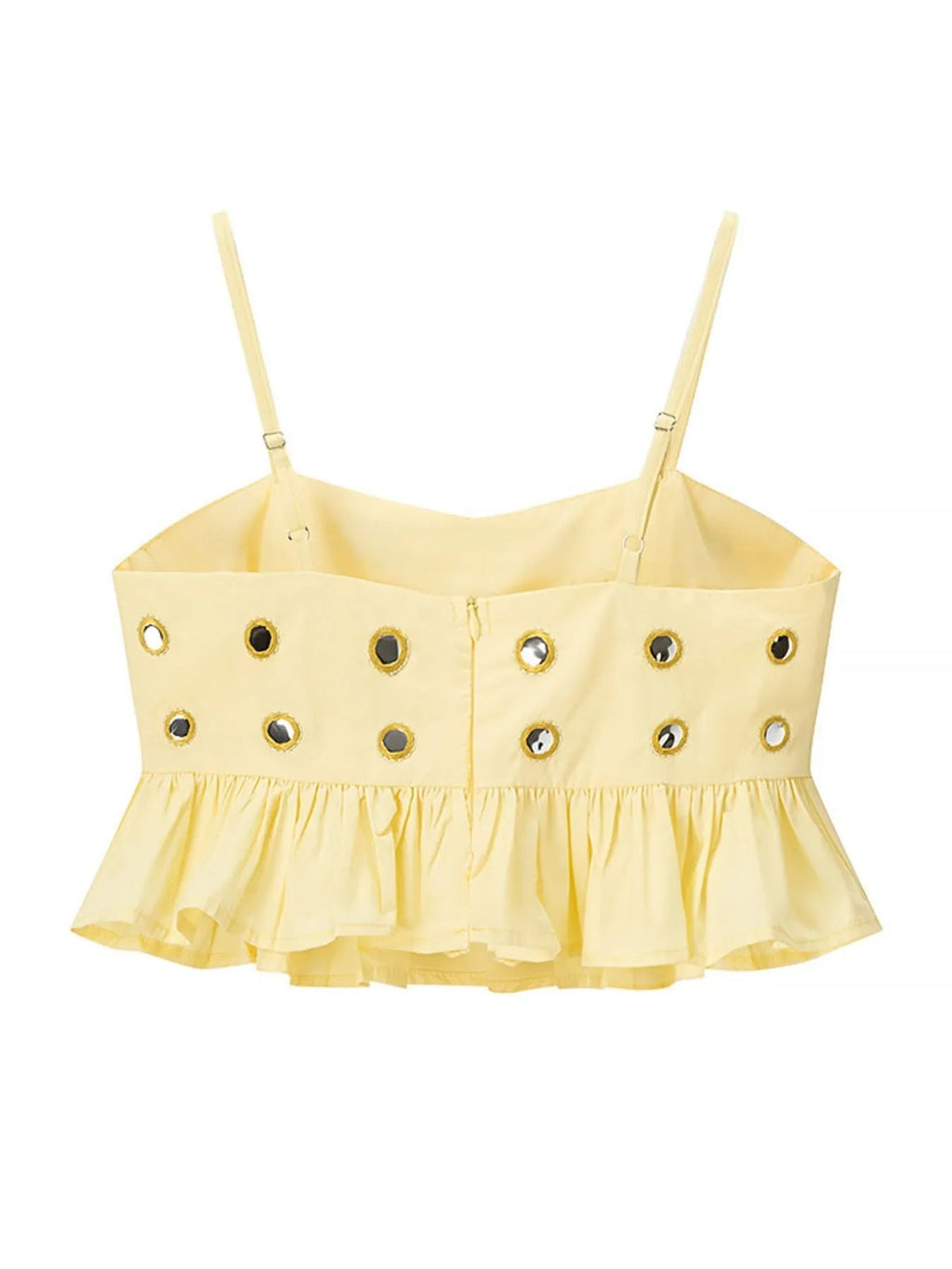 Eyelet Cami and Bubble Skirt Set