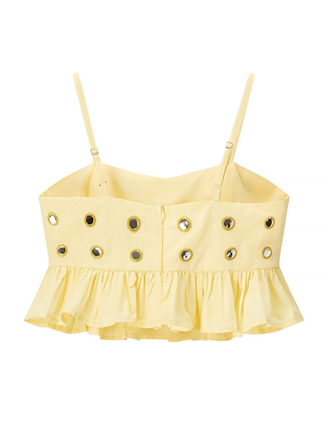 Eyelet Cami and Bubble Skirt Set