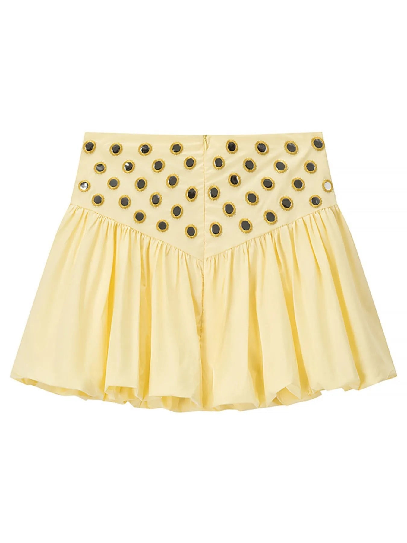 Eyelet Cami and Bubble Skirt Set
