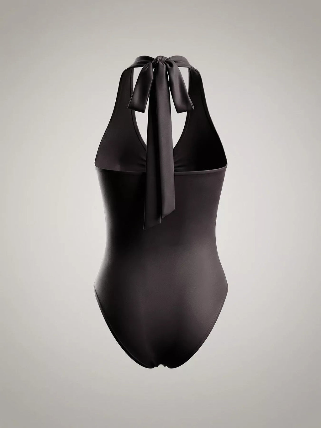 Halter Neck Ruched Bodysuit