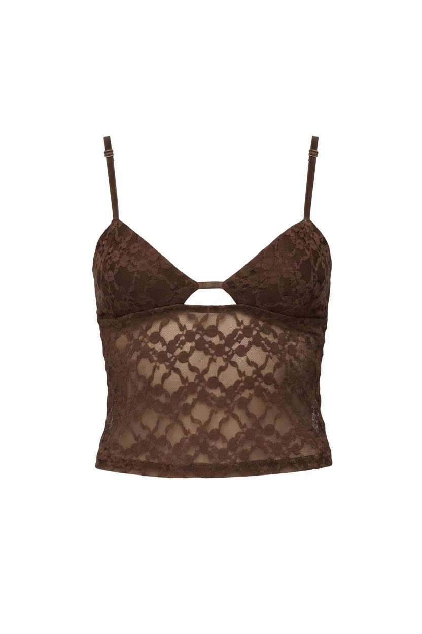 Adjustable Strap Lace Cami